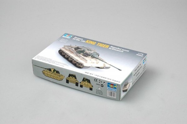 Trumpeter 07291 King Tiger Henschel Turret w/Zimmerit (1:72)