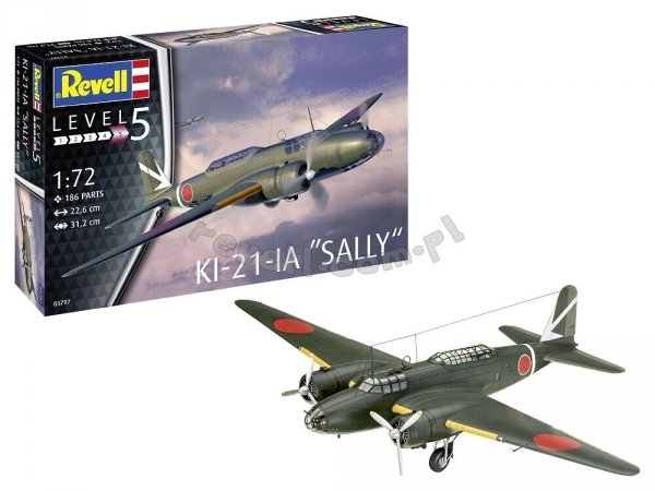 Revell 03797 Ki-21-Ia Sally 1/72