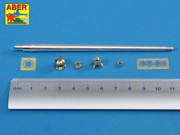Aber 35L-214 Barrel for German 8,8cm Kw.K 43 (L/71) gun used on Tiger B Porsche turret-early (1:35)