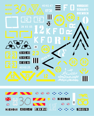 Star Decals 35-C1098 Op. Telic 3 1/35