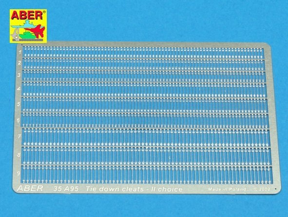 Aber 35A095 Tie down cleats (2nd choice) (1:35)