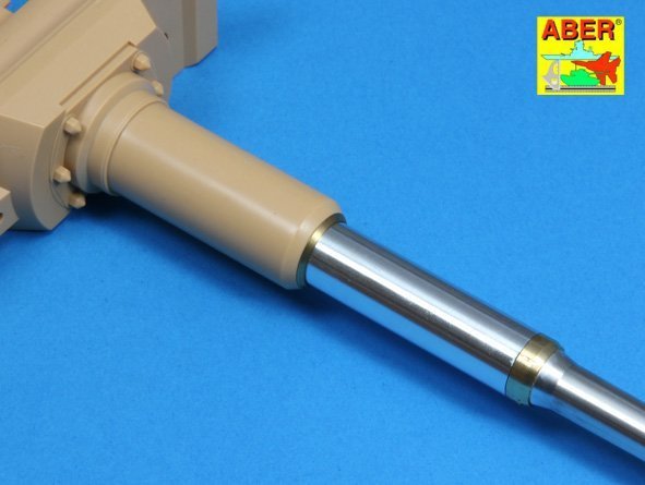 Aber 16L-05 Lufa 88 mm KwK 36 L/56 do czołgu Tiger I z wczesnej produkcji / German 88 mm KwK 36 L/56 Tiger I Early Barrel 1/16