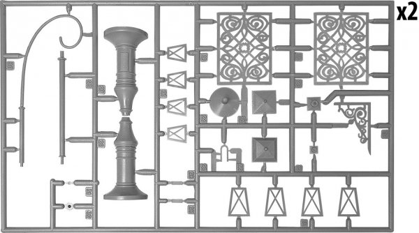 MiniArt 35585 ACCESSORIES FOR BUILDINGS 1/35