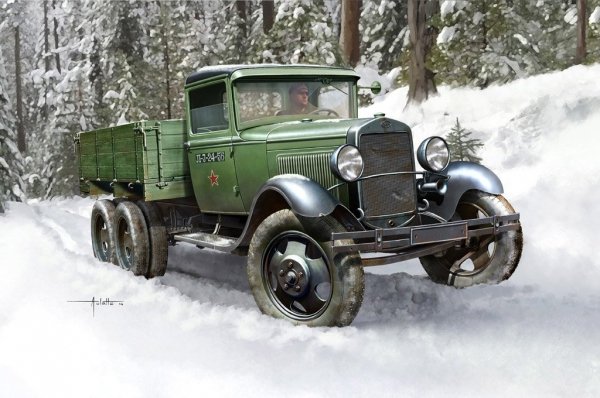 Hobby Boss 83837 Soviet GAZ-AAA Cargo Truck