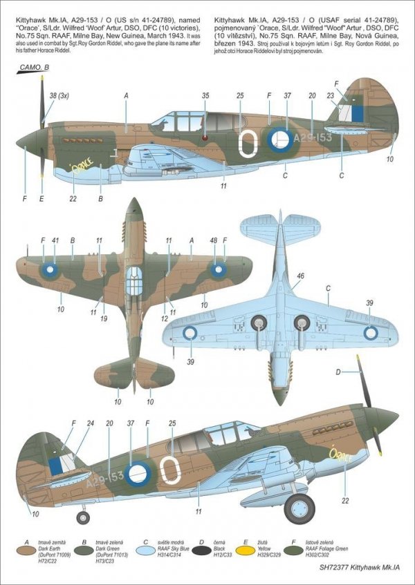 Special Hobby 72377 Kittyhawk Mk. IA 1/72
