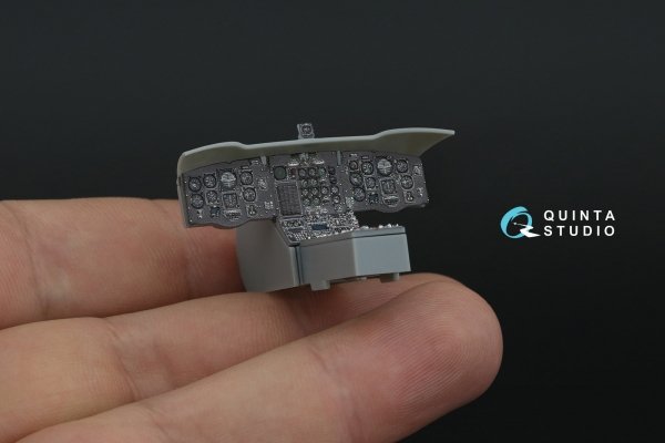 Quinta Studio QD48465 CH-47D 3D-Printed coloured Interior on decal paper (HobbyBoss) 1/48