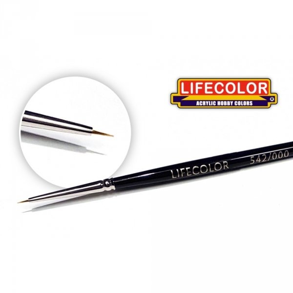 Lifecolor TA542/000 Short hair marten brush 000