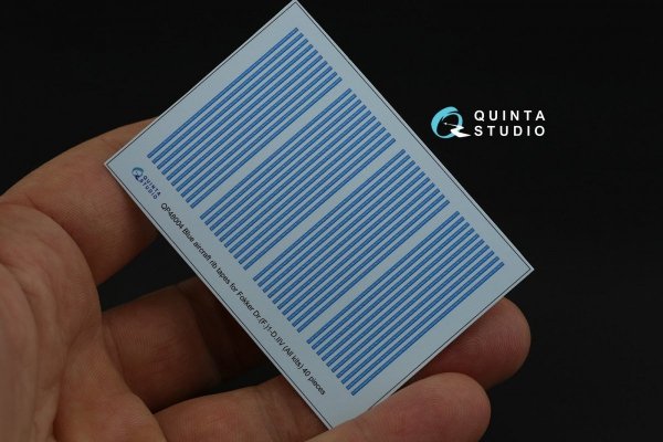 Quinta Studio QP48004 Blue rib tapes for Fokker Dr.(F)I-D.VII 1/48