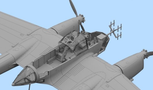 ICM 72293 FW 189A-1, WWII German Night Fighter (1:72)