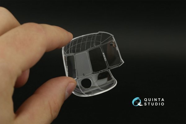 Quinta Studio QD48382 Mi-8MT 3D-Printed &amp; coloured Interior on decal paper (Trumpeter) 1/48
