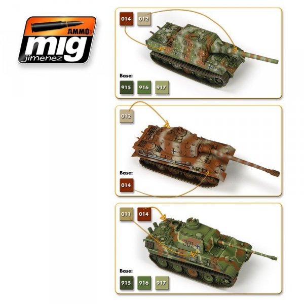 AMMO of Mig Jimenez 7118 WARGAME 1945 LATE GERMAN SET
