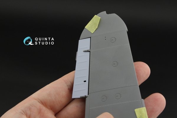 Quinta Studio QP32028 Control surfaces for Bf 109K-4 (Kotare) 1/32