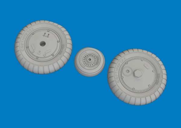 Eduard 632215 Bf 109G-6 wheels for REVELL 1/32