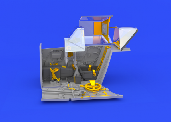 Eduard 632022 Bf 109G-6 cockpit 1/32 (Revel)