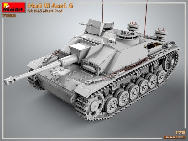 MiniArt 72101 StuG III Ausf. G Feb 1943 Prod. 1/72