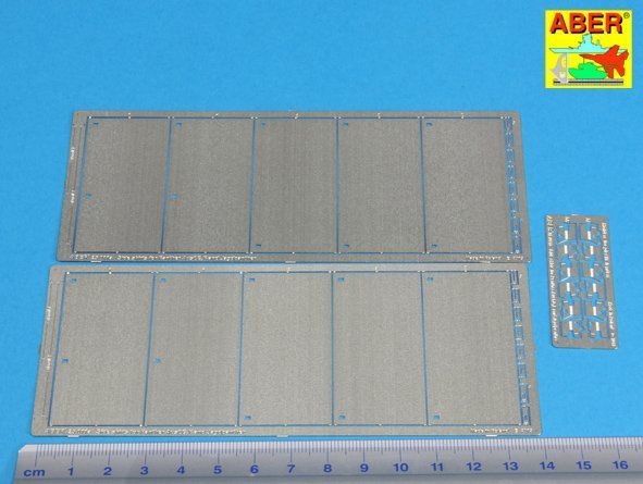 Aber 25011 Side skirts for Panther G/Jagdpanther (1:25)