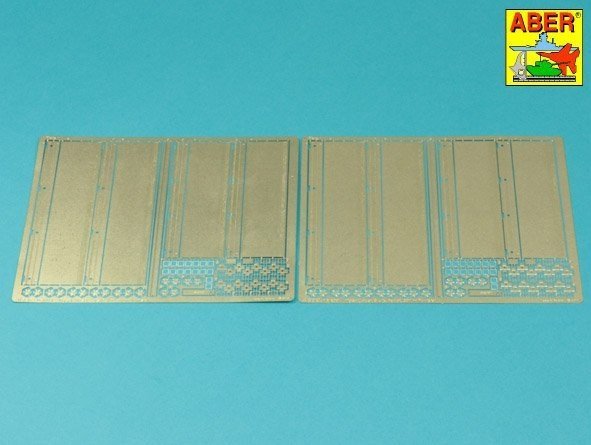 Aber 16143 Tiger I, E Tunezyjski z 501 Abt.- boczne błotniki 1/16