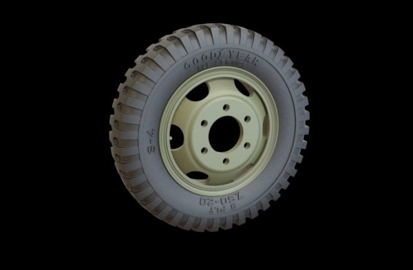 Panzer Art RE35-318 Studebacker road wheels set (Goodyear) 1/35