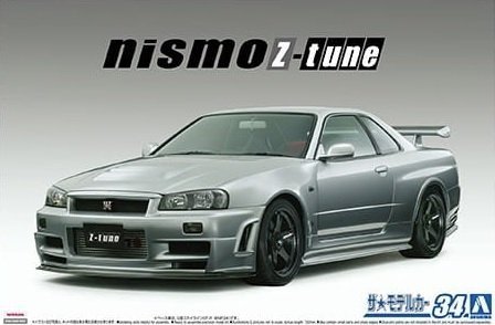 Aoshima 05831 Nismo BNR34 Skyline GT-R Z-t 1/24