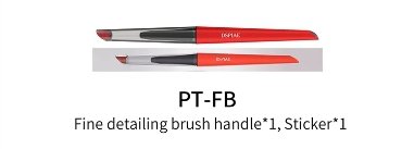 DSPIAE PT-FB Phoenix Plume Interchangeable Fine Detailing Brush Handle / Phoenix Plume Wymienny uchwyt pędzla do precyzyjnych detali