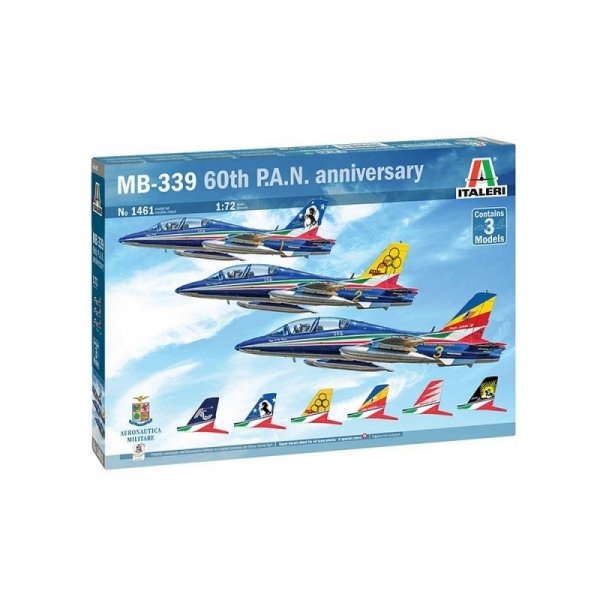 Italeri 1461 AERMACCHI MB-339 &quot;60th P.A.N.Anniv.&quot; 1/72
