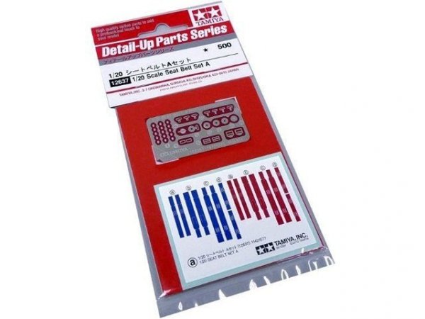 Tamiya 12637 Seat Belt Set A 1/20