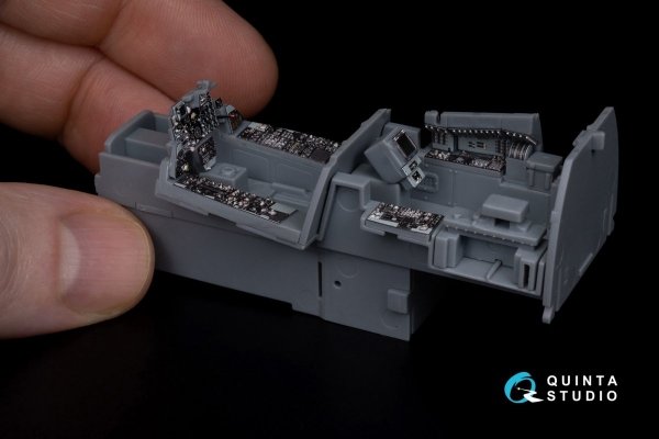 Quinta Studio QD48245 F-4EJ Kai 3D-Printed &amp; coloured Interior on decal paper (ZM SWS) 1/48