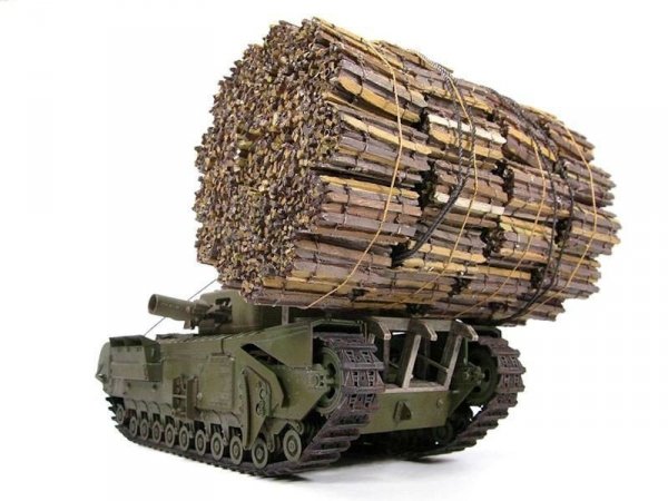 AFV Club 35288 CHURCHILL MK IV AVRE W FASCINE CARRIER FRAME (1:35)