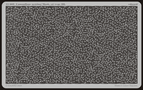 Eduard 35669 Camouflage netting type III 1/35