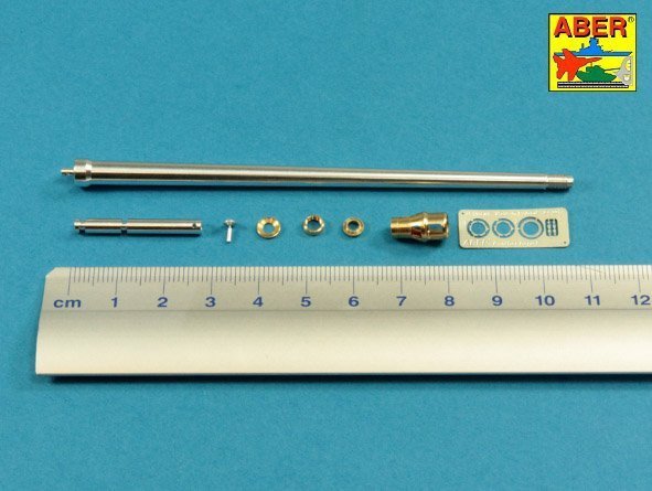 Aber 35L-246 7.5cm Barrel with Muzzle brake for Panther Ausf.G (For Rye Field Model) 1:35