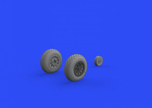 Eduard 648989 P-51B/ C wheels block tread EDUARD 1/48