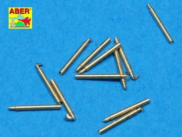 Aber 1:700L-10 Set of 12 pcs 140 mm barrels for ship Hood 1/700