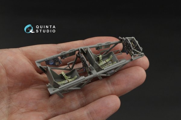 Quinta Studio QD32254 Horten Ho 229B 3D-Printed &amp; coloured Interior on decal paper (Takom) 1/32
