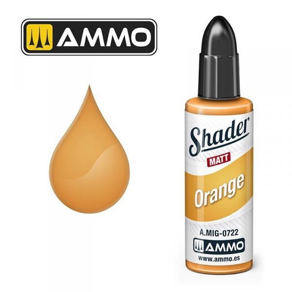 AMMO of Mig Jimenez A.MIG 0722 Orange Shader Matt