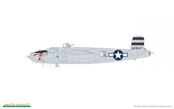 Eduard 7012 B-25J Mitchell STRAFER 1/72