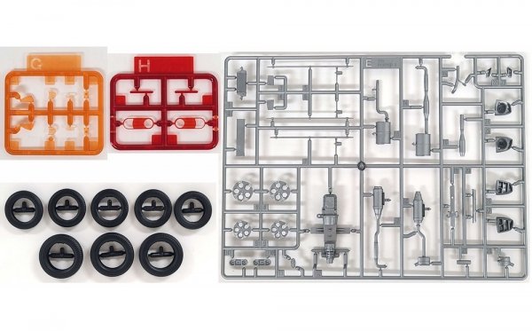 Academy 15144 Hyundai Porter II Cargo Truck 1/24