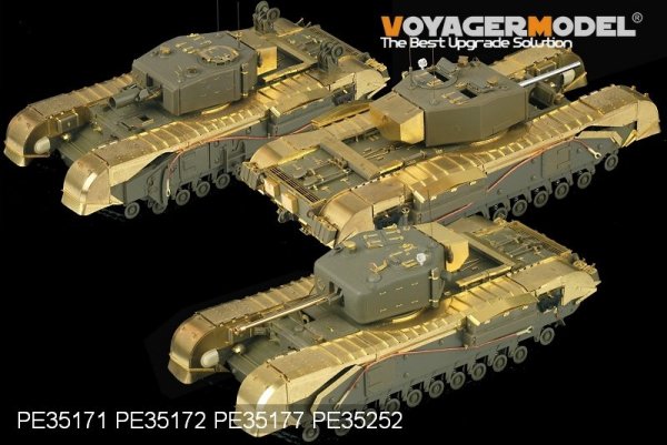 Voyager Model PE35177 WWII British Churchill Mk.III AVRE for AFV CLUB 35167 1/35