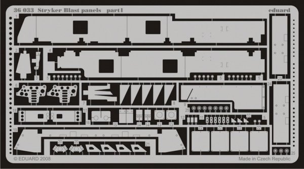 Eduard 36033 Stryker blast panels 1/35 Trumpeter
