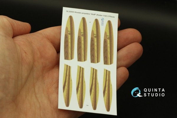 Quinta Studio QL32005 Wooden Propellers Wolff (Roden) 1/32