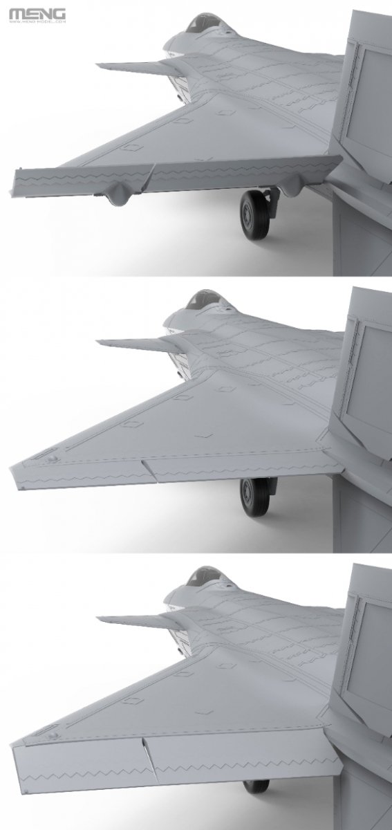 Meng LS-002 Chinese J-20 Stealth Fighter 1/48