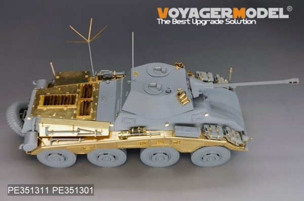 Voyager Model PE351311 WWII German Sd.Kfz 234/2 PUMA Basic Upgrade Set For DRAGON 6256 / 6943 1/35