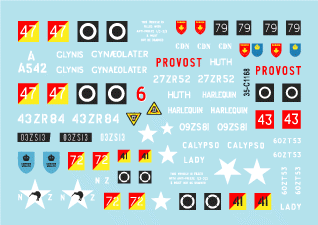 Star Decals 35-C1168 Commonwealth mix - Korean War 1950-53 1/35