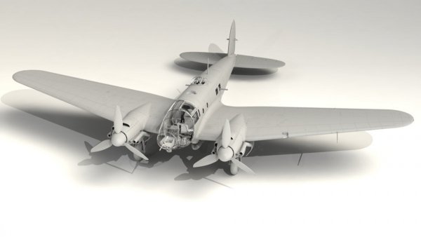 ICM 48264 He 111H-20, WWII German Bomber 1/48