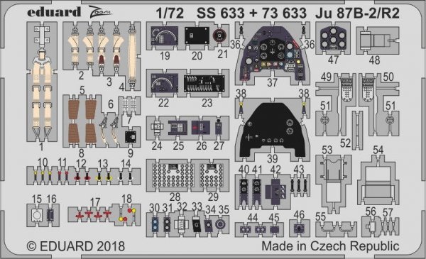 Eduard 73633 Ju 87B-2/ R2 AIRFIX 1/72