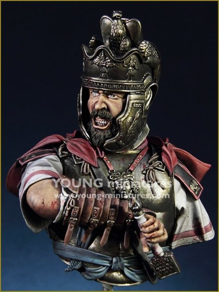Young Miniatures YH1843 Roman Cavalry Officer- Theilenhofen Germany 2nd C. AD 1/10