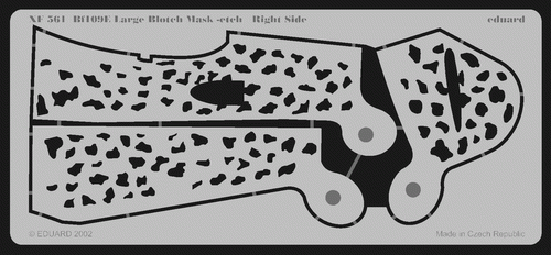 Eduard XF561 Bf 109E Large Blotch mask-etch 1/48