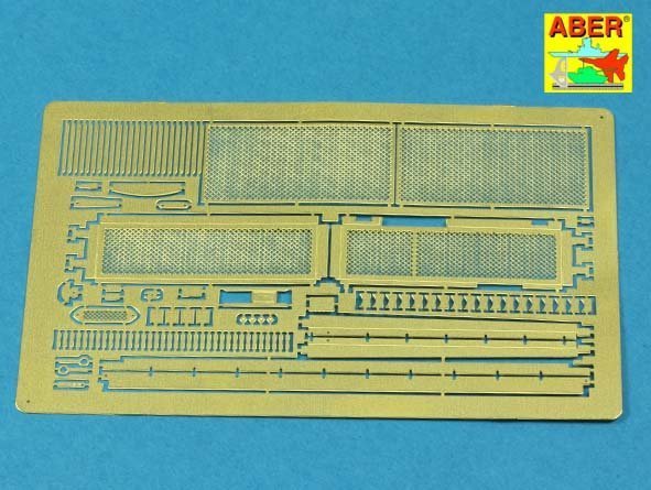 Aber 35G32 Grilles for Russian Tank T-55AM also for T-55AMV (1:35)