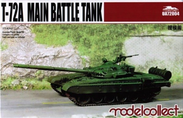 Modelcollect UA72004 T-72A Main Battle Tank &quot;Dolly Parton&quot; Turret 1/72