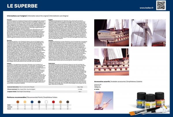 Heller 58895 Le Superbe - Starter Kit 1/150