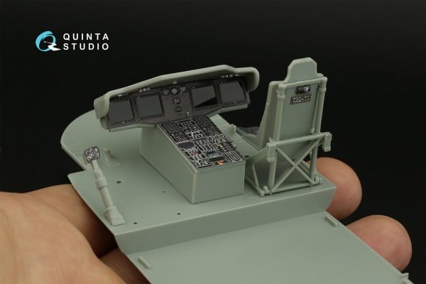 Quinta Studio QD35109 MH-60S 3D-Printed &amp; coloured Interior on decal paper (Academy) 1/35